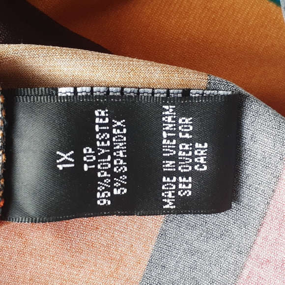 AGB Woman Blouse Size 1 X - Picture 4 of 4